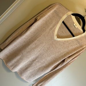 Wilfred Pink-ish Asymmetrical Light Sweater. Size S.